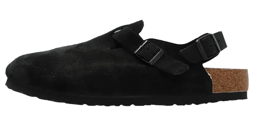 Birkenstock Tokio II Suede Leather “Black” – 1028337