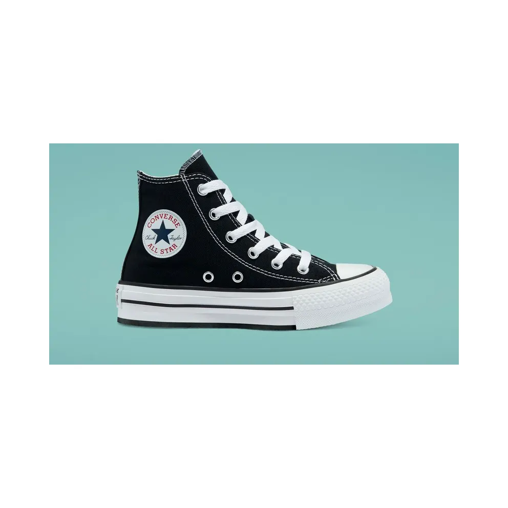 Converse Converse Color EVA Platform Chuck Taylor All Star High Top Black/white/black (671107C)