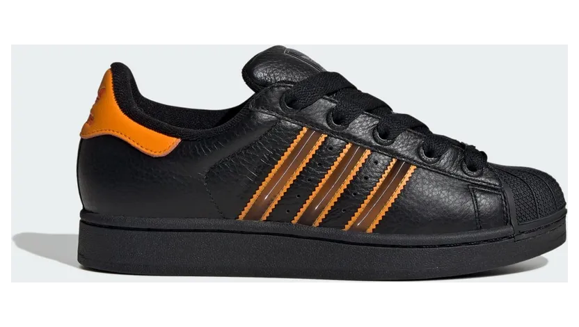 Adidas Superstar II Core Black / Crew Orange / Semi Impact Orange (JQ6469)