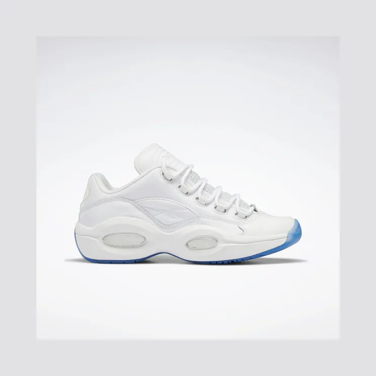 Reebok Question Low Schoenen Cloud White / Cloud White / Clear