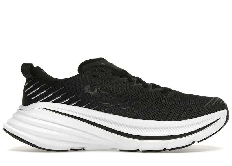 Hoka One One Bondi X Black White (1113512-BWHT)
