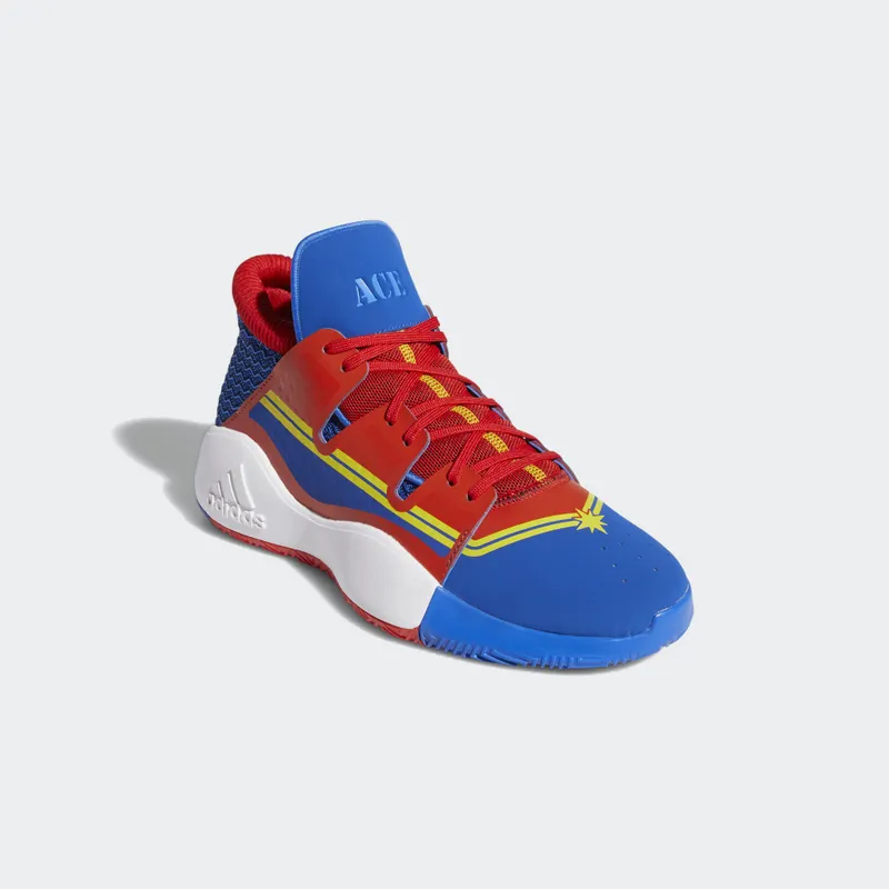 adidas Pro Vision Marvel Captain Marvel Blue/Red Solid/Bright Yellow (EF2260)
