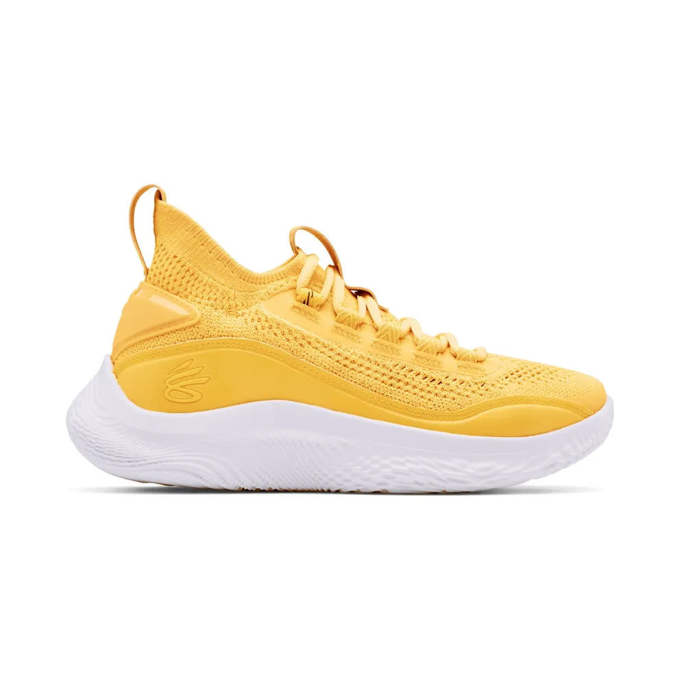 Under Armour Basketball Shoes Grade School Curry Flow 8 Yellow (3023527-701)