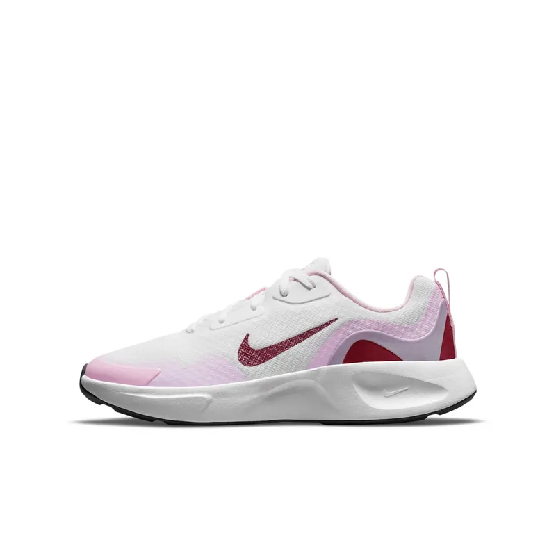 Nike Wearallday “White / Pink Foam / Dark Smoke Grey / Dark Beetroot” (CJ3816-105)