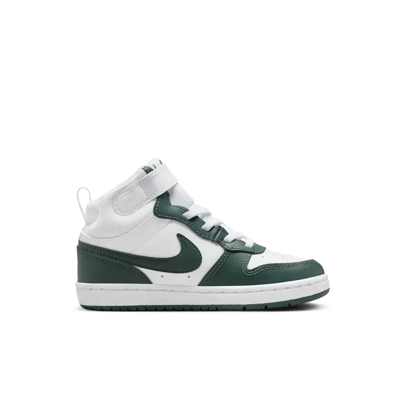 Nike Court Borough Mid 2 White Vintage Green (CD7783-119)