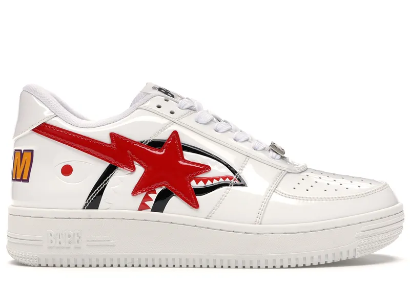 A Bathing Ape Bapesta Shark White (1H30-191-012-WHT)