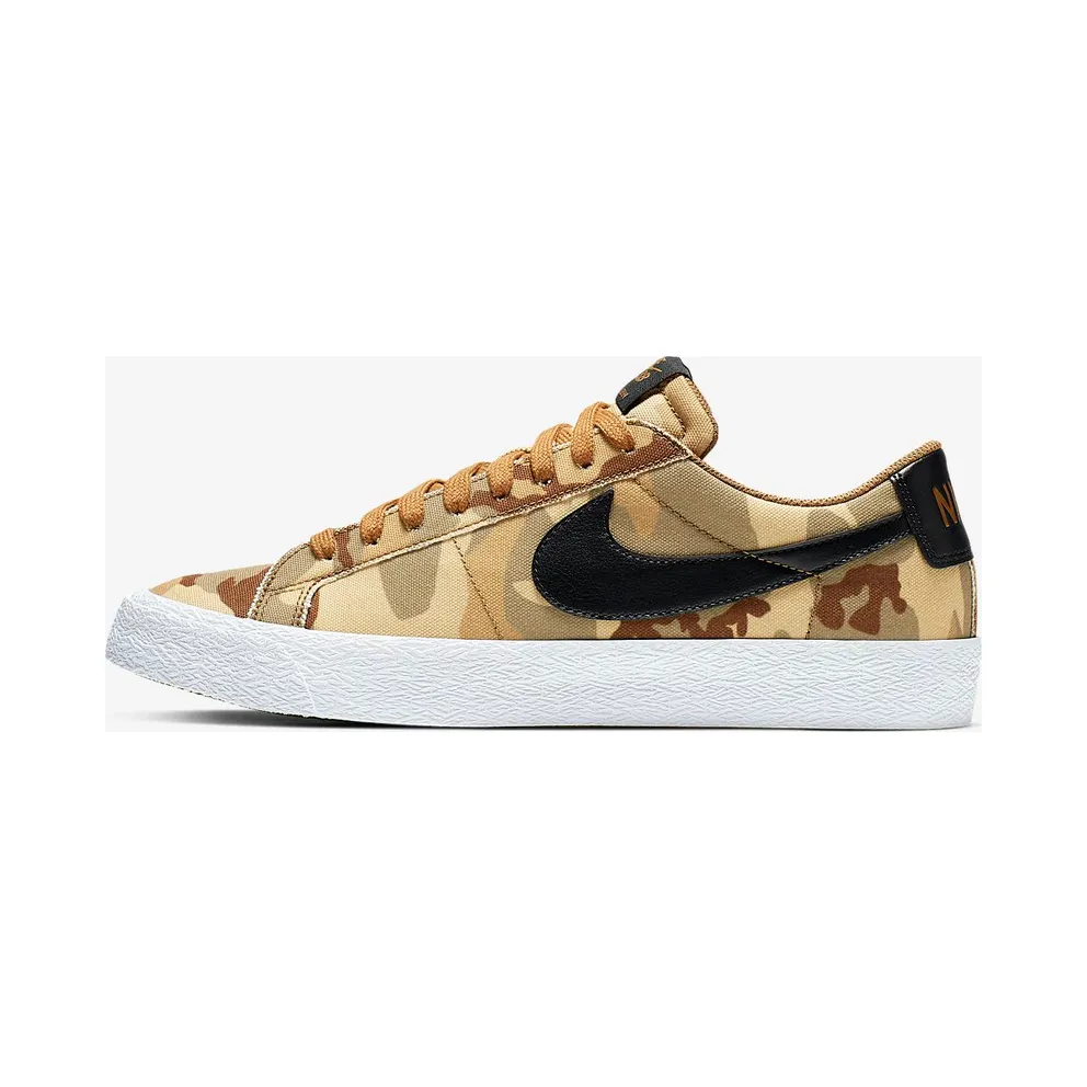 Nike SB Blazer Low Canvas Desert Camo Parachute Beige/Black-Ale Brown (889053-200)