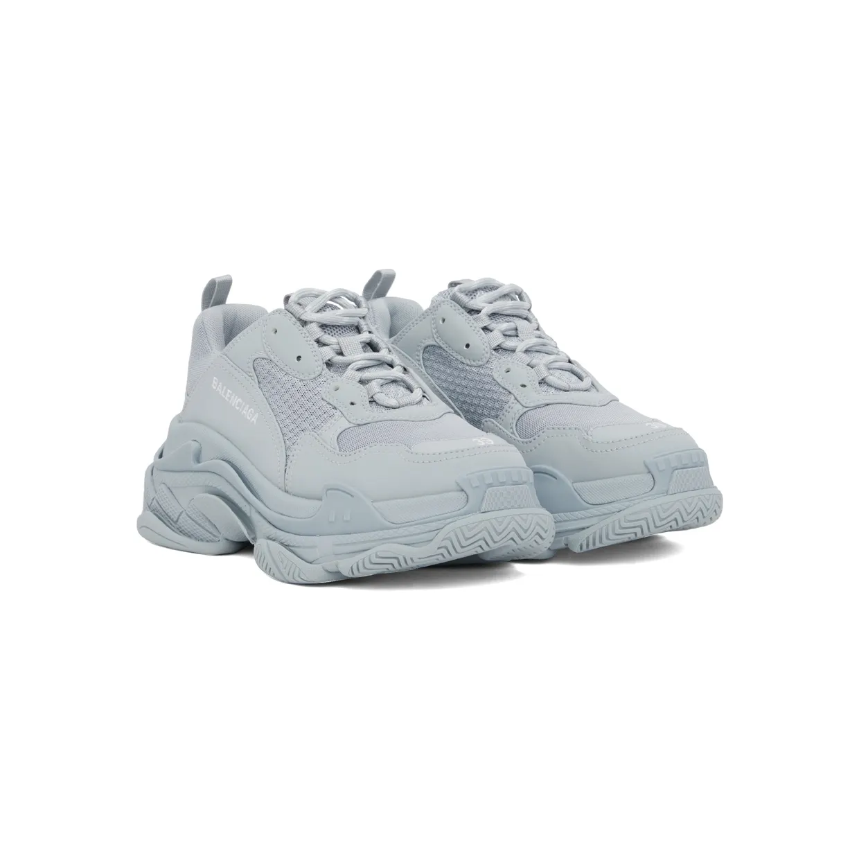 Balenciaga Blue Triple S Sneakers (536737-W2FW1-4700) (4)