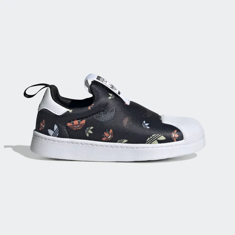 Adidas Superstar 360 Core Black / Cloud White / Semi Impact Orange (GX1868)