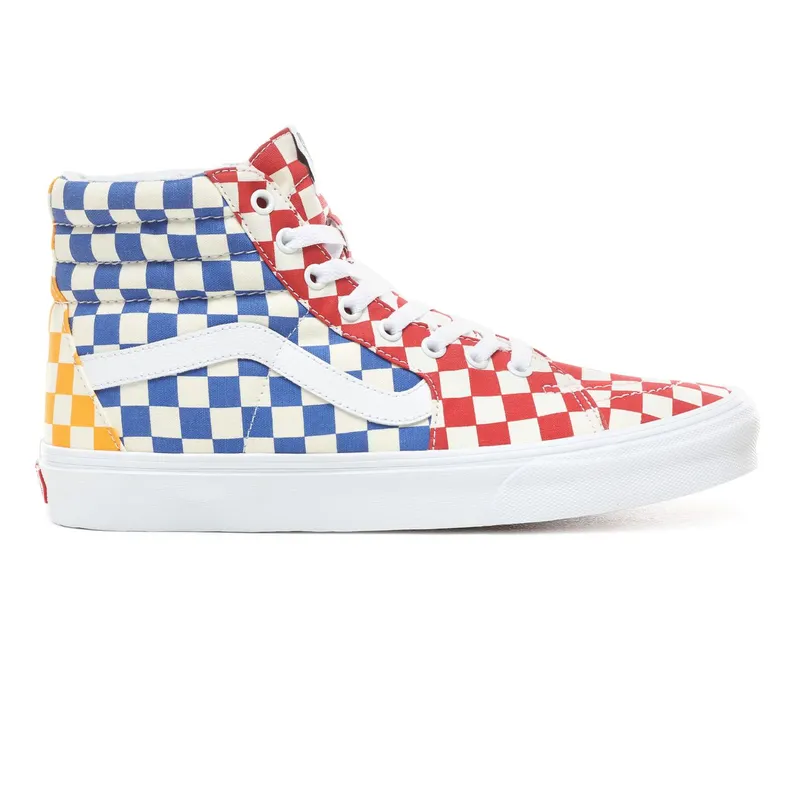 Vans Sk8-Hi Checkerboard Multi Multi/True White (VN0A38GEVLV)