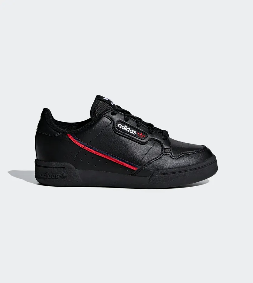 adidas Continental 80 Core Black / Scarlet / Collegiate Navy (G28214)