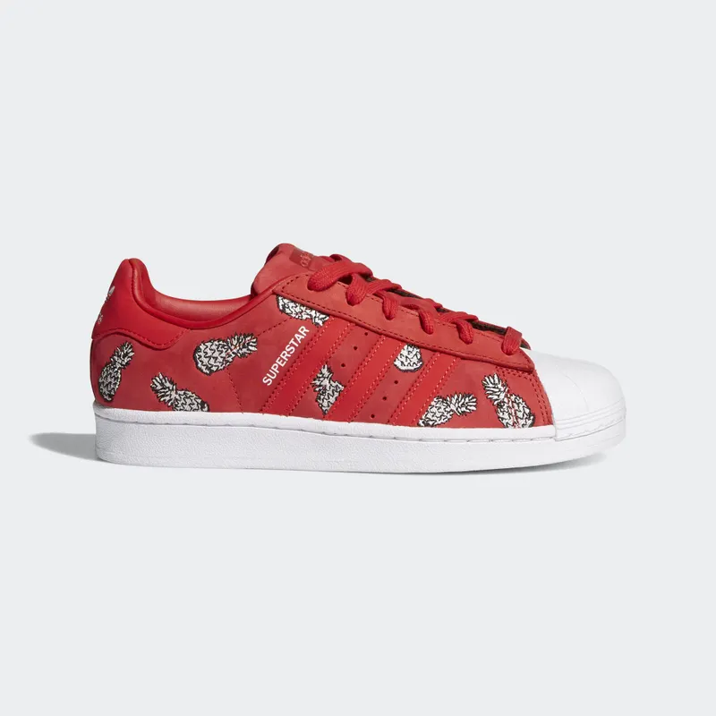 adidas Superstar Scarlet Pinapples (W) (B28040)