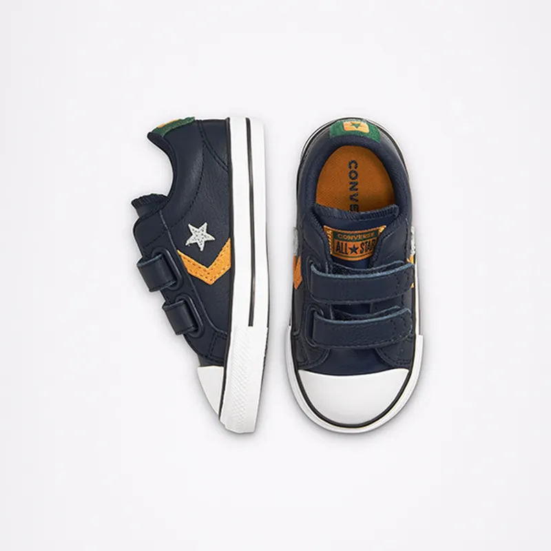 Converse Toddler Leather Twist Easy-On Star Player Low Top (768429C)