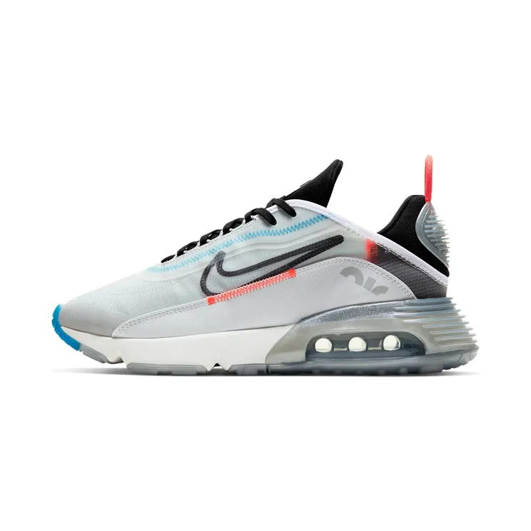 Nike Air Max 2090 “White / Pure Platinum / Bright Crimson / Black” (CT7695-100)