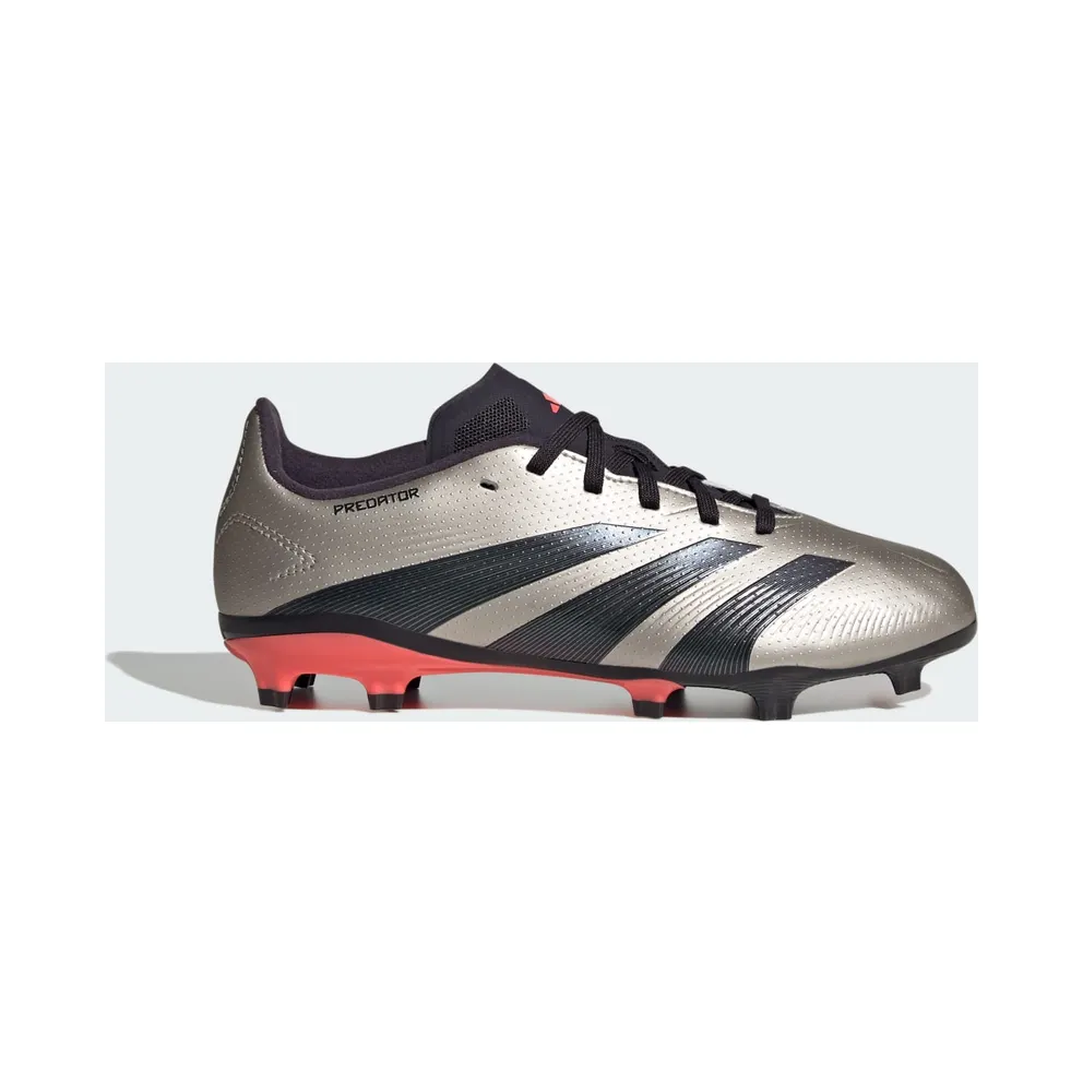 adidas Predator League FG Platinum Metallic Aurora Black Turbo (IF6354)