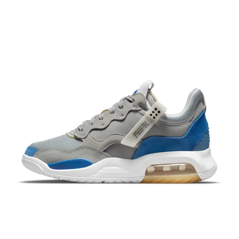 Jordan MA2 “Light Smoke Grey / University Blue / Pollen / Game Royal” (CV8122-004)