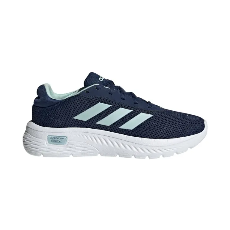 adidas Cloudfoam Comfy Dark Blue Halo Mint Cloud White (IH6127)