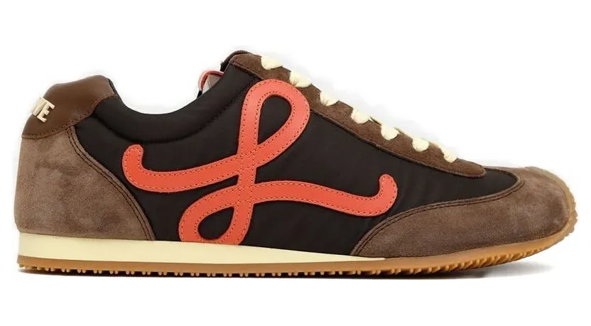 Loewe Ballet Runner Sneakers Chocolate / Coral / Yellow