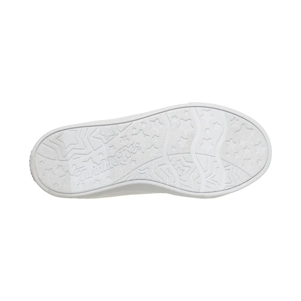 Skechers Twinkle Toes: Twinkle Star White/Roos Gold (314599CWTRG)
