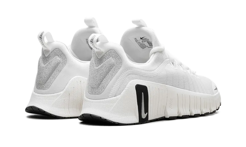 Nike Free Metcon 6 Premium “Summit White Sail Black Metallic Silver” (FZ1695-101)