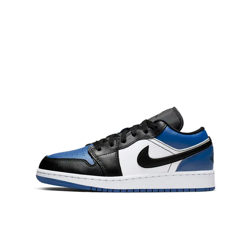 Jordan 1 Low Royal Toe (GS) Sport Royal/White-Black (CQ9486-400)