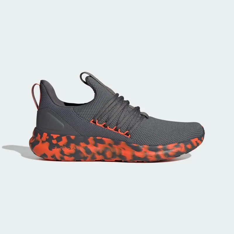 adidas Lite Racer Adapt 7.0 Grey Five Semi Impact Orange Grey Six (JS0046)