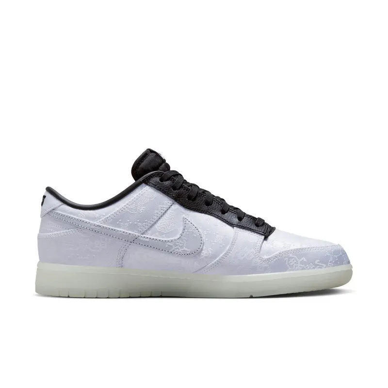 Nike Dunk Low x CLOT x Fragment Design White/Black/White (FN0315-110)