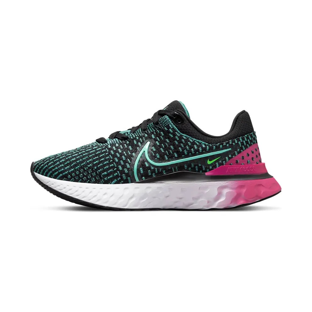 Nike React Infinity Run Flyknit 3 Straßenlaufschuh für Schwarz (DD3024-003)