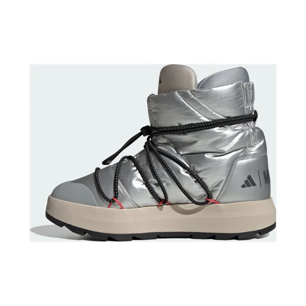 Adidas adidas x MOON BOOT ACE MID Matte Silver / Core Black / Lucid Red (JQ7849)