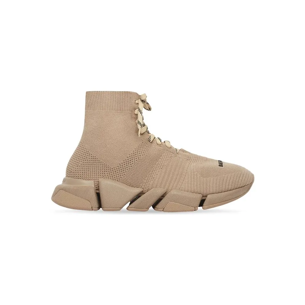 Balenciaga Speed 2.0 Lace Up Beige (W)