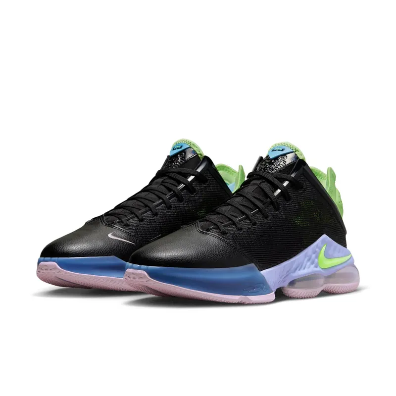 Nike LeBron 19 Low “Black / Ghost Green” (DO9829-001)