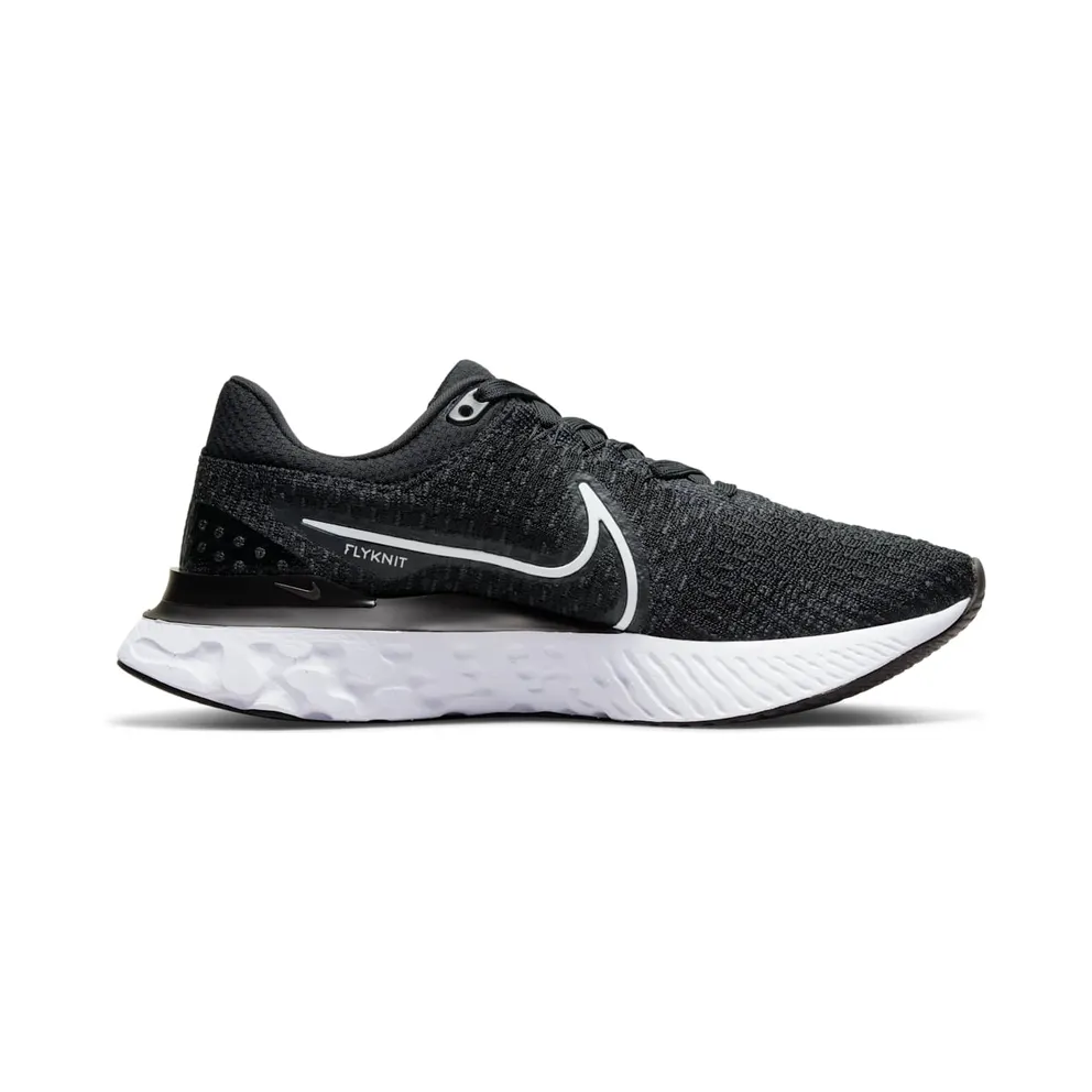 Nike React Infinity Run Flyknit 3 Road Running Black (DD3024-001)