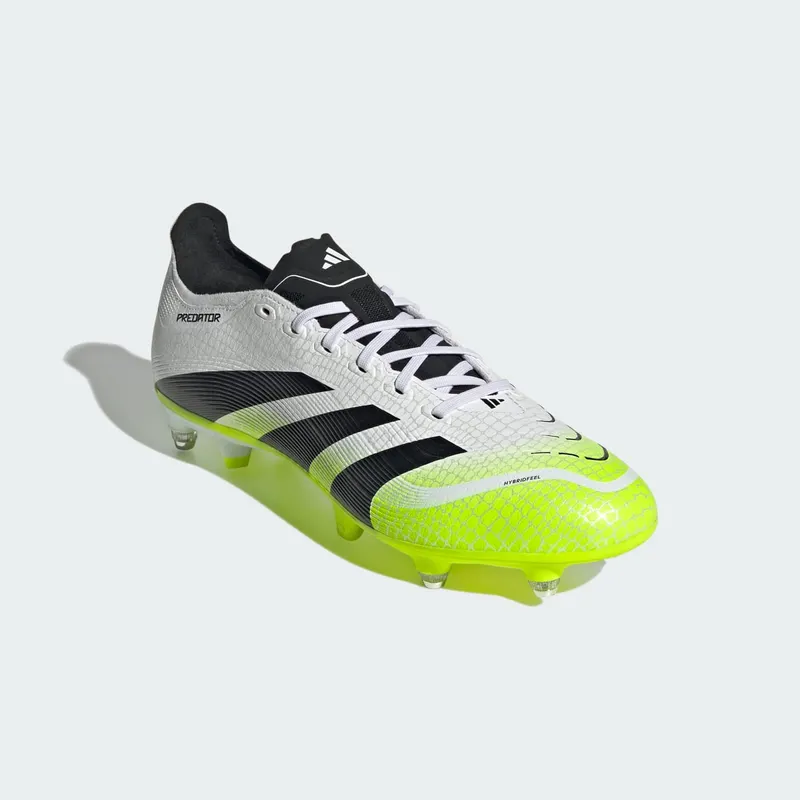 adidas Predator League SG Cloud White Core Black Lucid Lemon (JI1131)