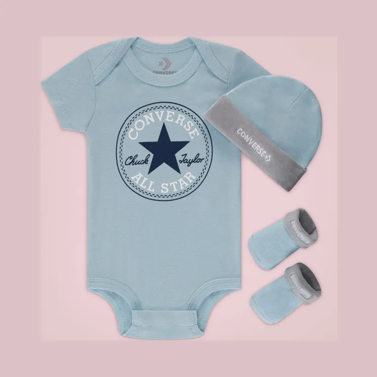 Converse Chuck Patch Babyset Pacific Blue Coast (10018074-A02)