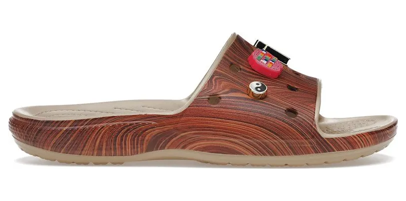 Crocs Classic Slide SZA Wood Grain (208013-90H)