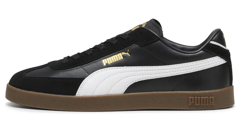 Puma Club II Era “Puma Black / Puma White / Puma Gold” (397447_02)