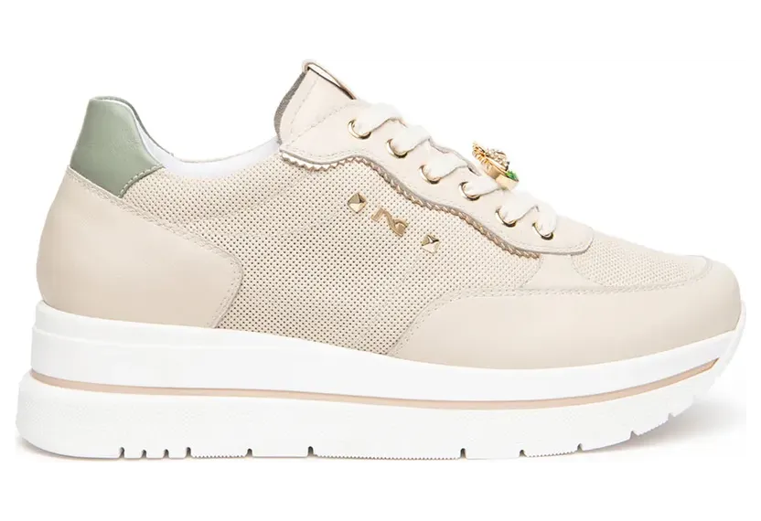 Nero Giardini sneaker Crème / Groen (E615202D-710)