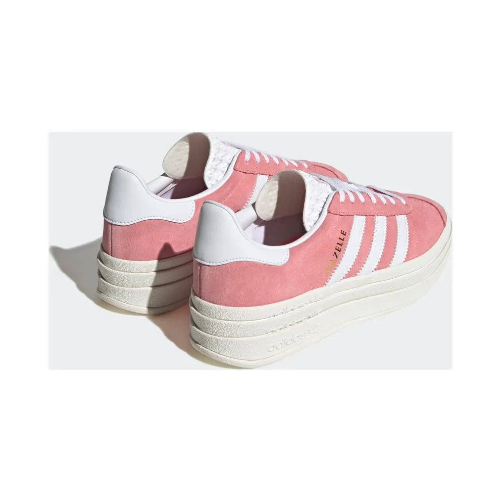 Adidas Gazelle Bold Super Pop / Cloud White / Core White (IG9653)