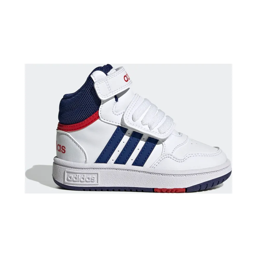 Adidas Hoops Mid Cloud White / Victory Blue / Better Scarlet (GZ9650)