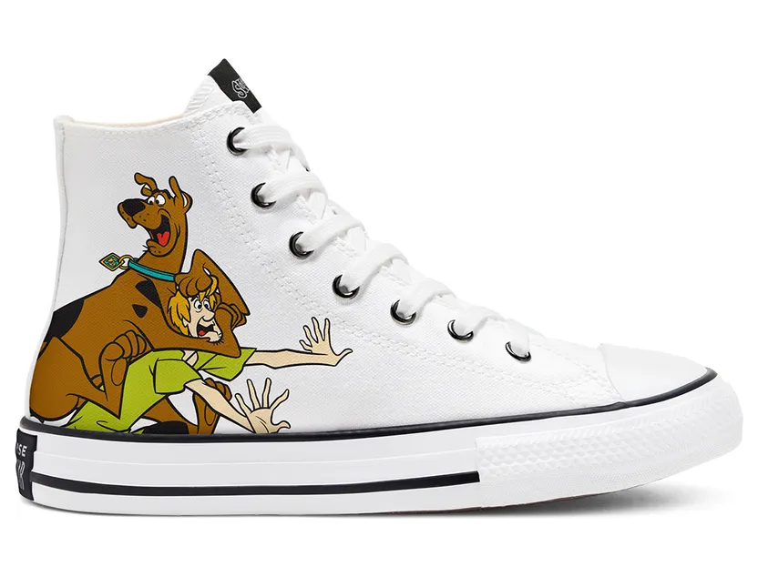 Converse Scooby-Doo x Chuck Taylor All Star High GS ‘The Gang and Villains’ White/Multi/Black (669077C)