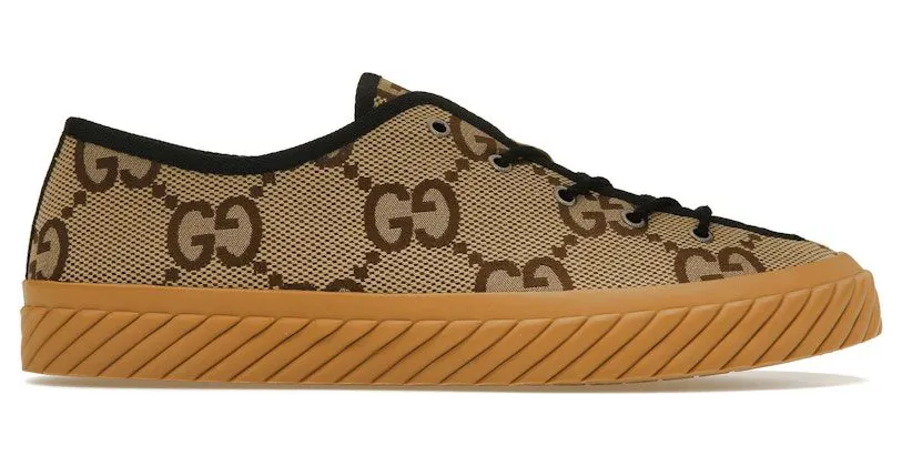 Gucci Maxi GG Low Top Beige Ebony (_703031 UKOH0 2590)
