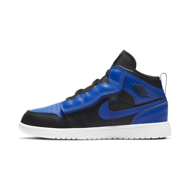 Nike Jordan 1 Mid “Black / White / Hyper Royal” (AR6351-077)
