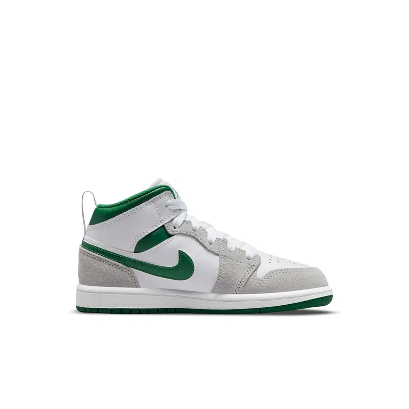 Jordan 1 Mid SE White Pine Green Smoke Grey (PS) (DC7249-103)