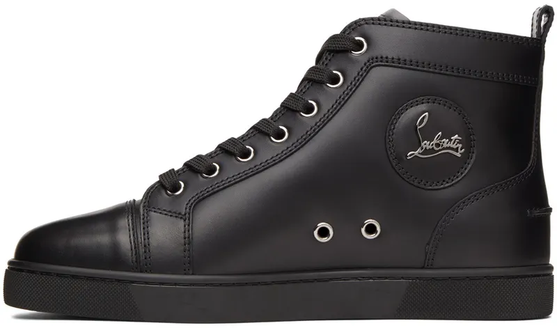 Christian Louboutin Black Louis High-Top (3091177)