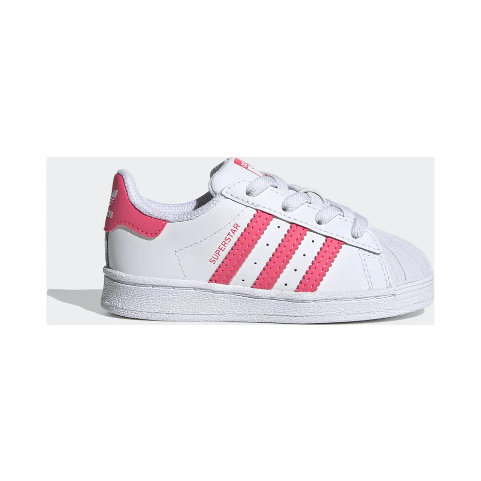 adidas Superstar Schuh Cloud White / Super Pink / Core Black (FW0769)