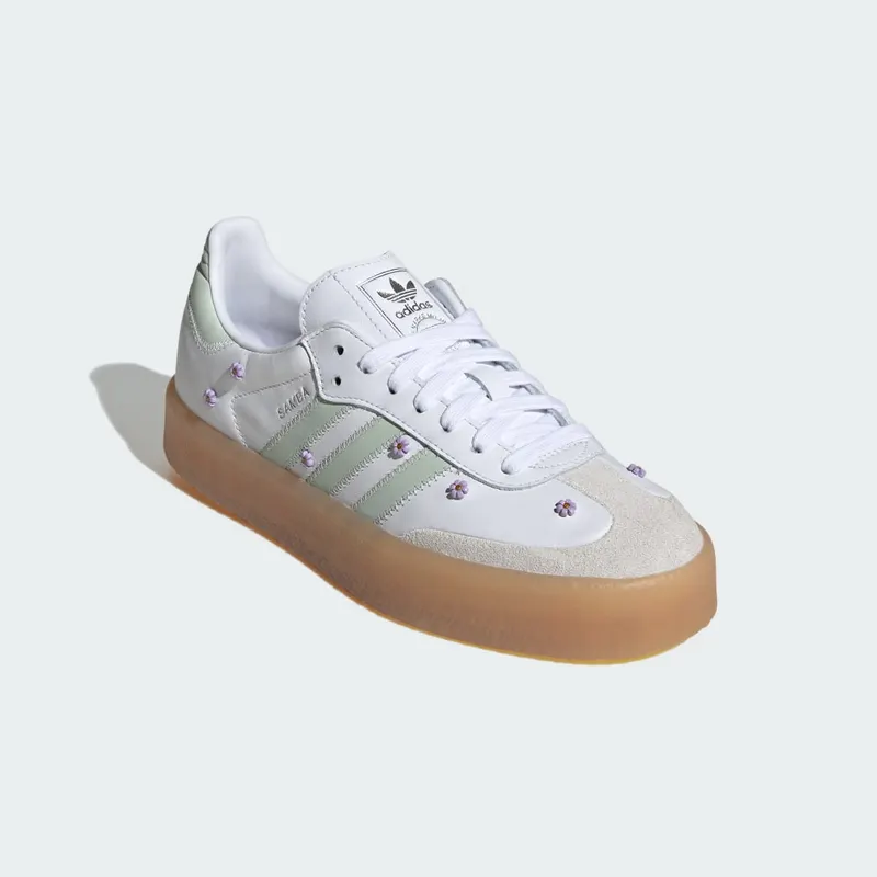 Adidas Sambae Cloud White / Linen Green / Gum (JS3954)