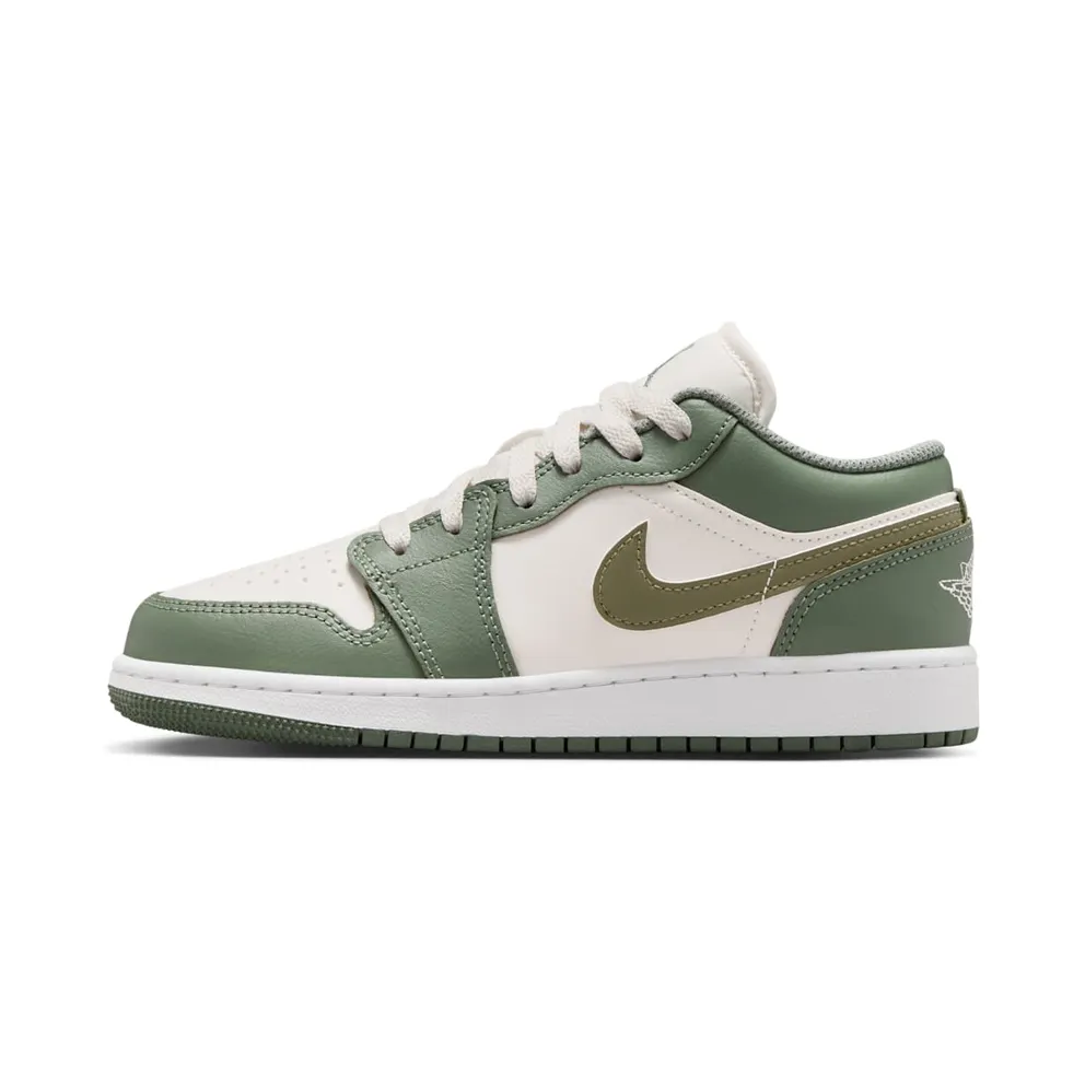 Jordan 1 Low “Vintage Lichen / Summit White / Medium Olive” (553560-300)