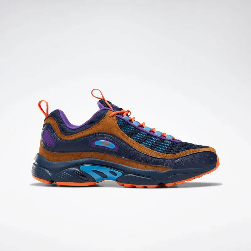 Reebok Daytona DMX II Schoenen Wild Brown / Regal Purple / Fiery Orange