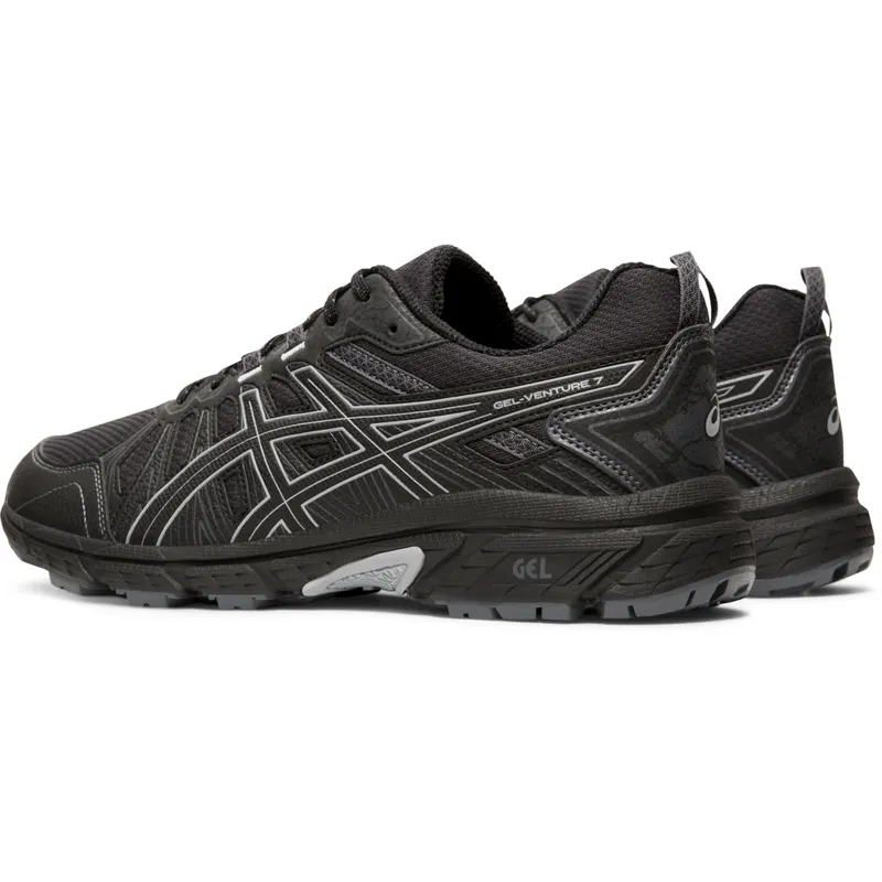 ASICS Gel-Venture 7 Black Sheet Rock (4E Wide) (1011A561-001)
