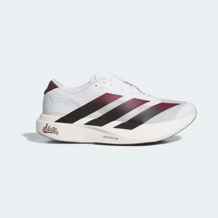 Adidas Adizero EVO SL “NCAA – Mississippi State Bulldogs” (JQ4573)